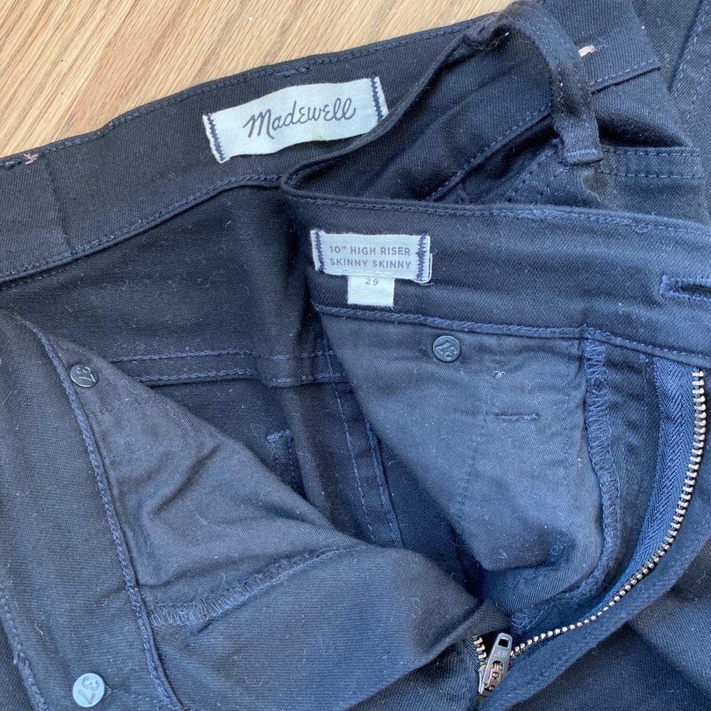 10” High Rise Skinny Jeans